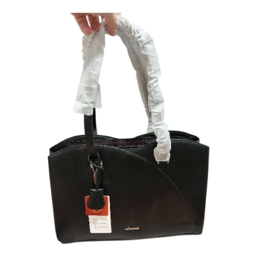 LOVEVOOK Black Laptop Tote Bag for Women Fits 15.6 Inch Laptop New - Picture 10 of 10